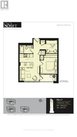 3805 - 88 SCOTT STREET, Toronto (Church-Yonge Corridor), Ontario M5E0A9