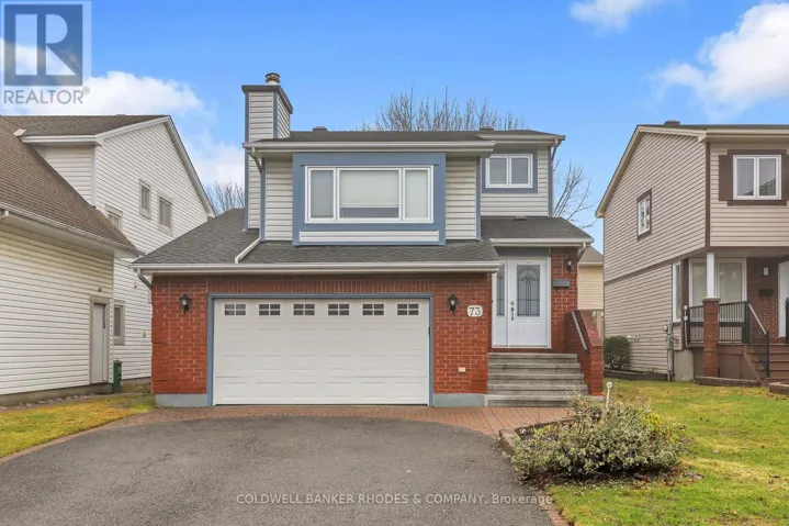 73 BRAMBLEGROVE CRESCENT, Ottawa, Ontario K1T3E6