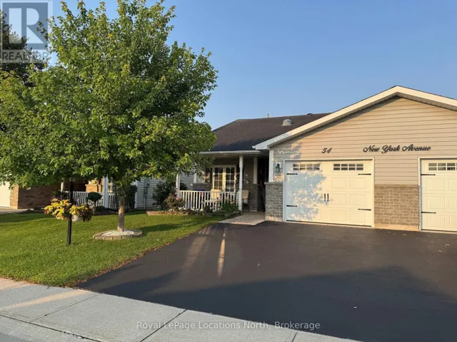 Exterior Front of this Semi-Detached Home