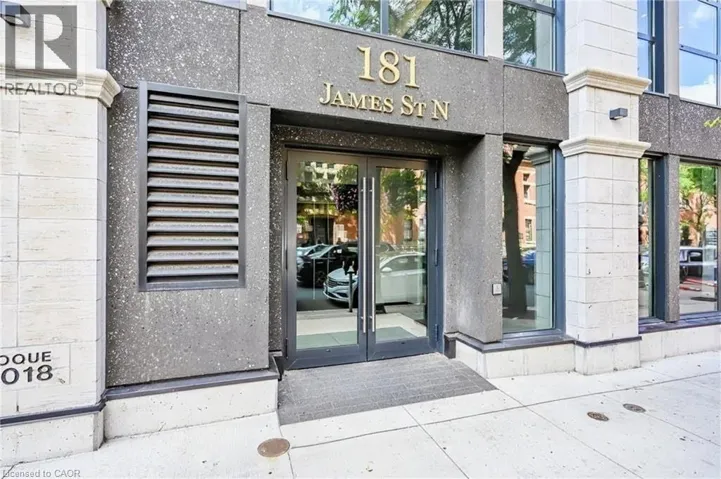 181 JAMES Street N Unit# 612, Hamilton, Ontario L8R2K9