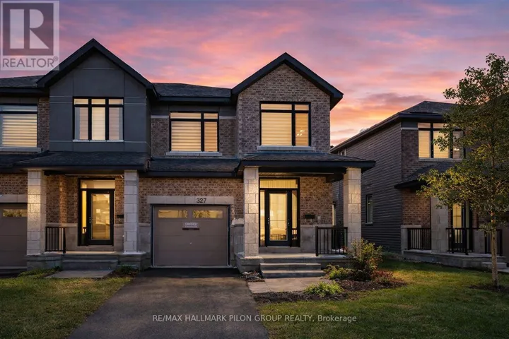 327 BROADRIDGE CRESCENT, Ottawa, Ontario K1W0L9