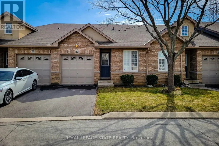 22 - 751 RYMAL ROAD W, Hamilton (Carpenter), Ontario L9B2Y3