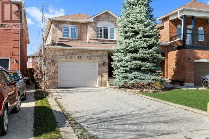 75 SHETLAND CRESCENT, Vaughan (Maple), Ontario L6A3B8