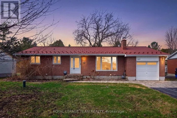 105 FORTUNE STREET, Ottawa, Ontario K0A2Z0
