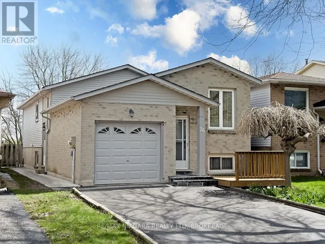 26 LAMPMAN CRESCENT, Thorold (Confederation Heights), Ontario L2V4K7