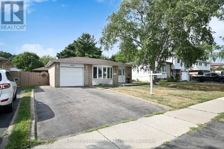 2603 BROMSGROVE ROAD, Mississauga (Clarkson), Ontario L5J1M1
