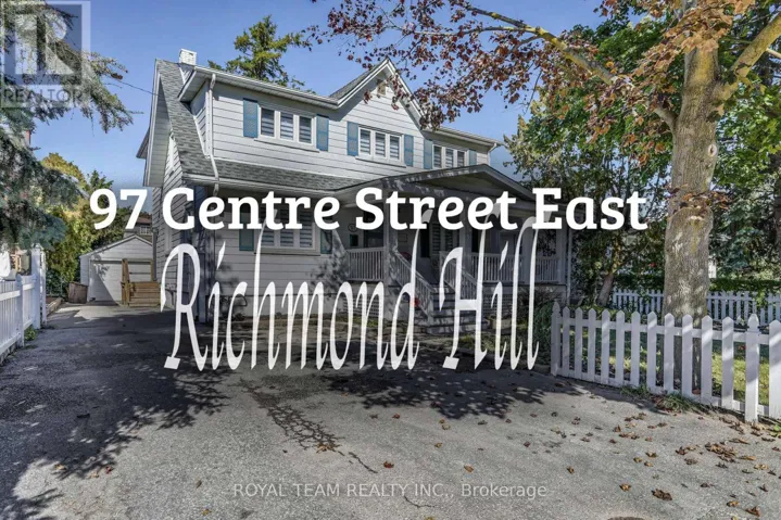 97 CENTRE STREET E, Richmond Hill (Crosby), Ontario L4C1A3