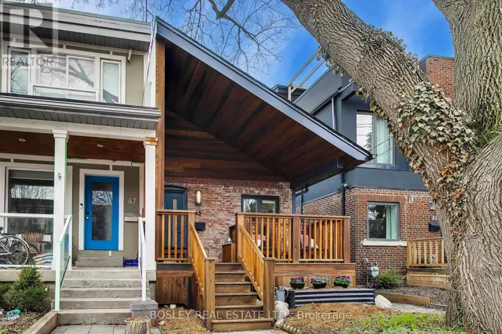 45 BERKSHIRE AVENUE, Toronto (South Riverdale), Ontario M4M2Z6