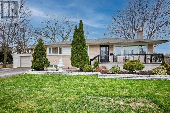 BSMT - 43 MEADOWACRES DRIVE, Toronto (Tam O'Shanter-Sullivan), Ontario M1T1B3
