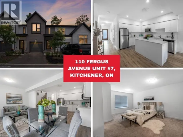 110 FERGUS Avenue Unit# 7, Kitchener, Ontario N2A0K9