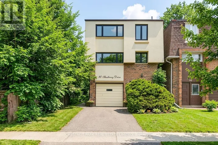 80 SHADBERRY DRIVE, Toronto (Hillcrest Village), Ontario M2H3C8