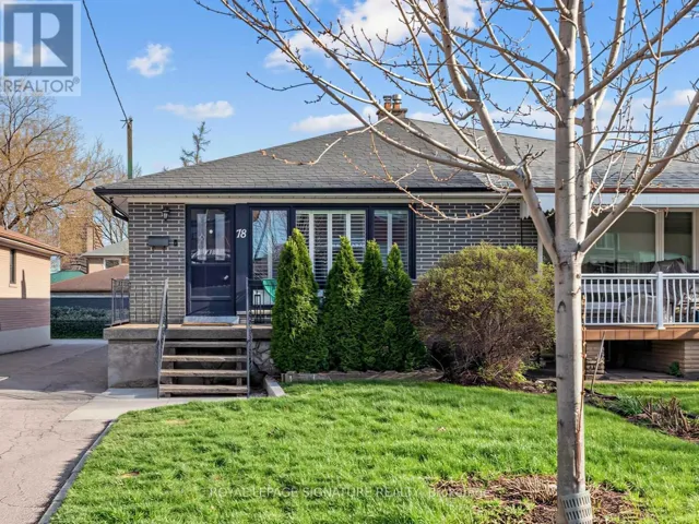 78 FOXRUN AVENUE, Toronto (Downsview-Roding-CFB), Ontario M3L1L8