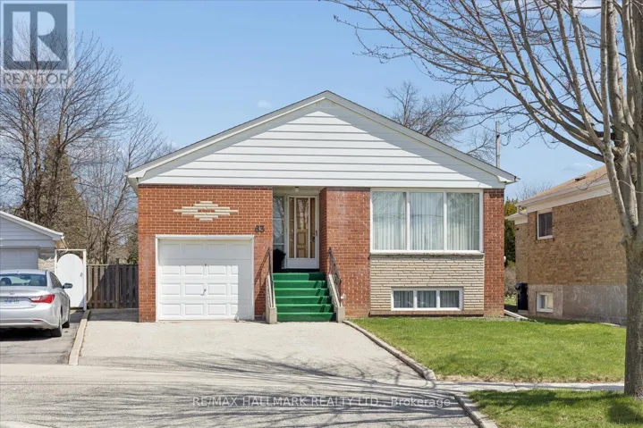 63 MONTVALE DRIVE, Toronto (Cliffcrest), Ontario M1M3E5
