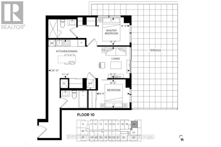 1020 - 1 JARVIS STREET, Hamilton (Beasley), Ontario L8R0A8