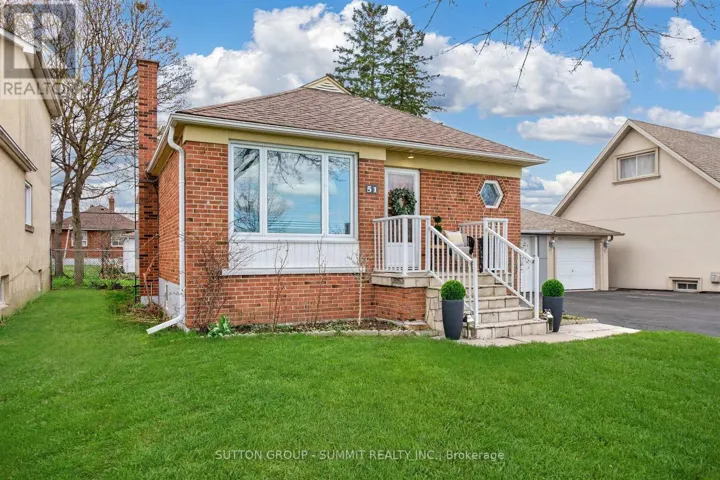51 BARRHEAD CRESCENT, Toronto (Rexdale-Kipling), Ontario M9W3Z8