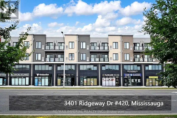 420 - 3401 RIDGEWAY DRIVE, Mississauga (Erin Mills), Ontario L5L0B9