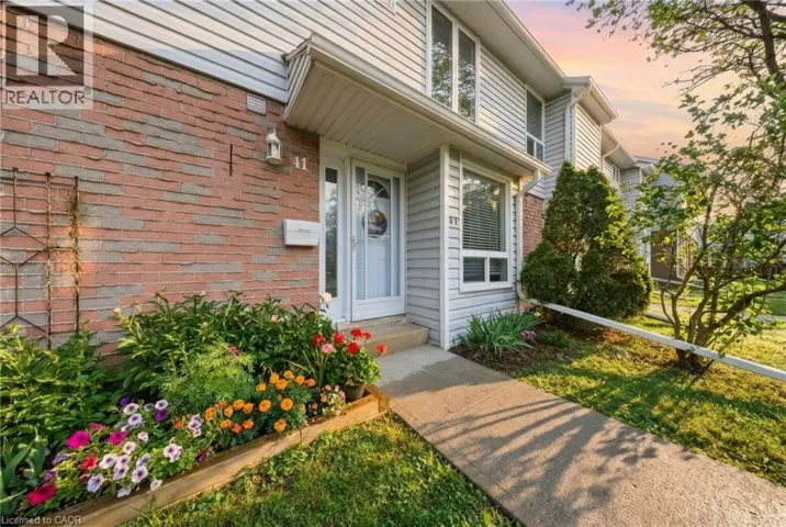 32 MOWAT Boulevard Unit# 41, Kitchener, Ontario N2E1X4