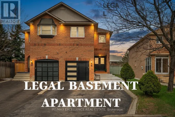 18 MANETT CRESCENT, Brampton (Brampton West), Ontario L6X4X4
