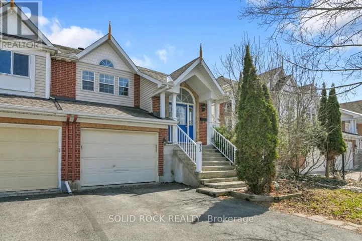 33 BOULDER WAY, Ottawa, Ontario K2J4R6