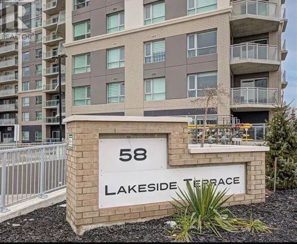 1111 - 58 LAKESIDE TERRACE, Barrie (Little Lake), Ontario L4M0L5