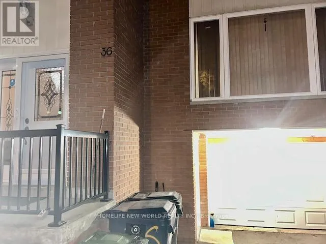 BSMT - 36 RAKEWOOD CRESCENT, Toronto (L'Amoreaux), Ontario M1V1M7