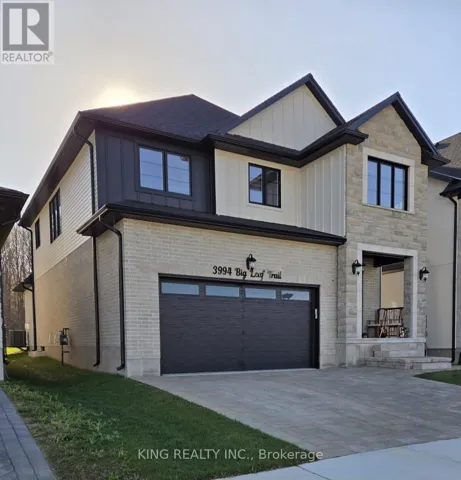 UPPER - 3994 BIG LEAF TRAIL, London South (South V), Ontario N6P0K1