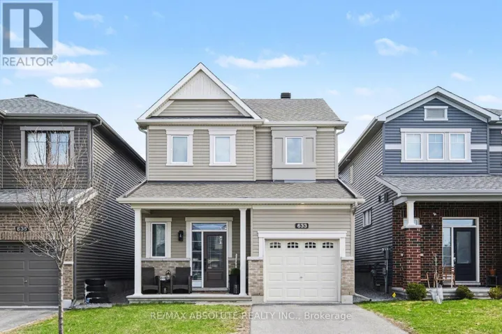 633 GERANIUM WALK, Ottawa, Ontario K2S2J3