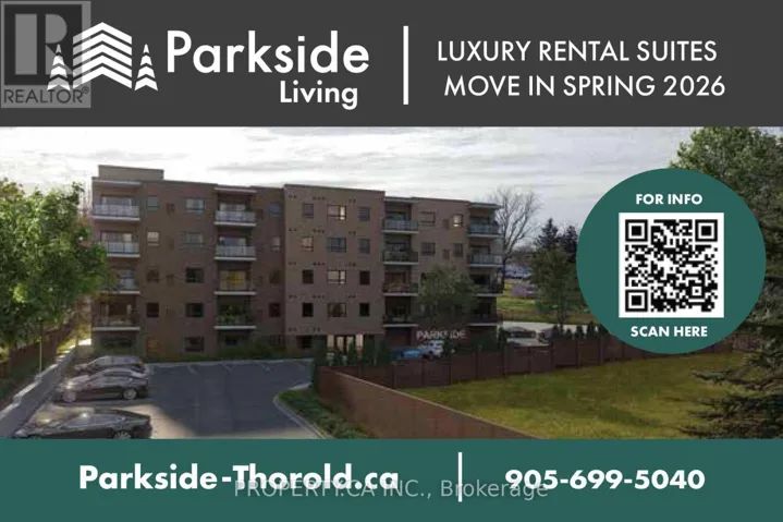 203 - 8 HUTT LANE, Thorold (Thorold Downtown), Ontario L2V1V4