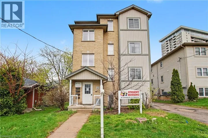 16 COLUMBIA Street W, Waterloo, Ontario N2L3K3