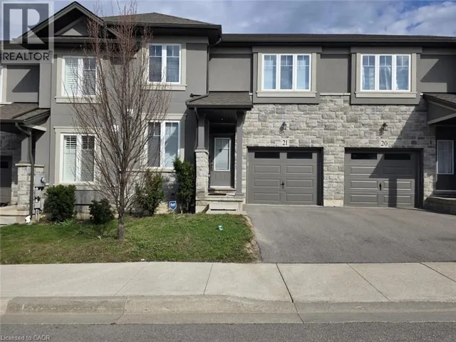 120 VINEBERG Drive Unit# 21, Hamilton, Ontario L8W4A3