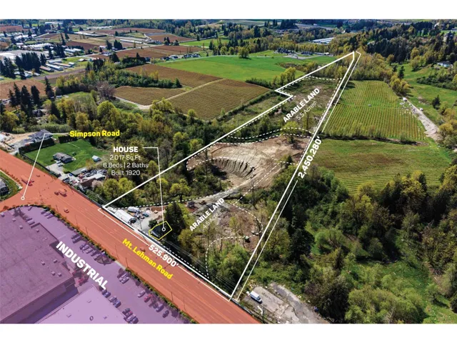 2475 MT. LEHMAN ROAD, Abbotsford, British Columbia V4X2N2