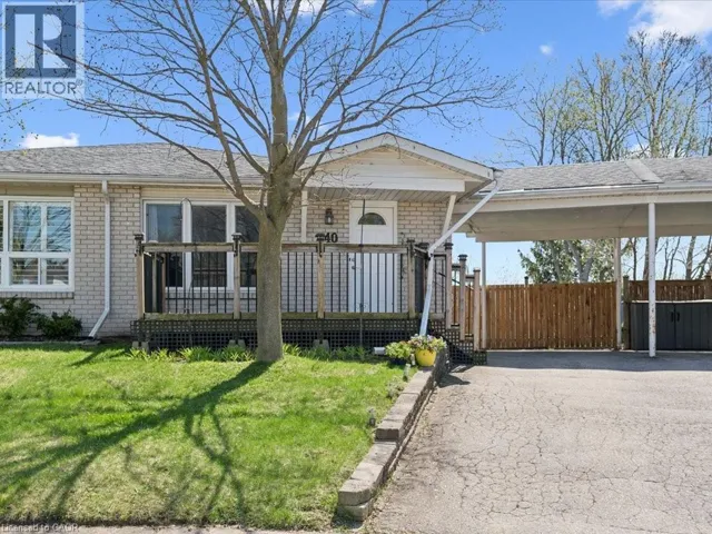 40 NORA Court, Cambridge, Ontario N2C3N1