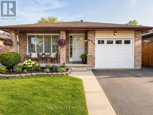 634 CLASSIC DRIVE, London East (East P), Ontario N5W5X6
