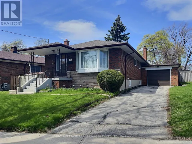 46 JARWICK DRIVE, Toronto (Woburn), Ontario M1H2H3