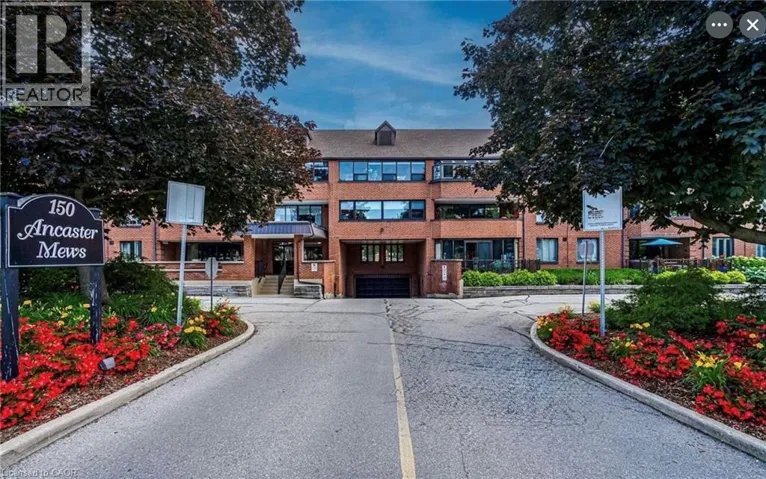 150 WILSON Street W Unit# 306, Ancaster, Ontario L8R1E2