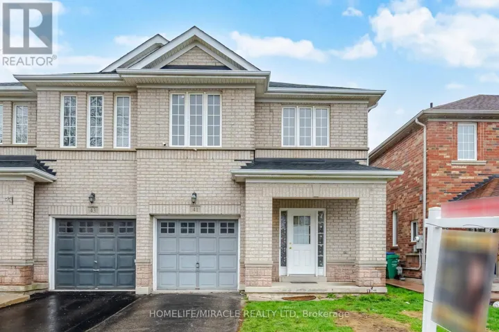 41 HOLLINGSWORTH CIRCLE, Brampton (Fletcher's Meadow), Ontario L7A0J7
