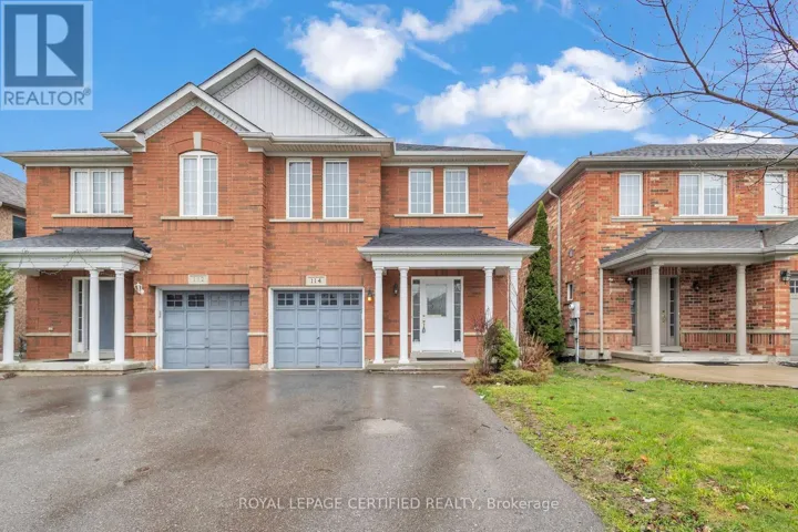 114 BOTAVIA DOWNS DRIVE, Brampton (Fletcher's Meadow), Ontario L7A3P6