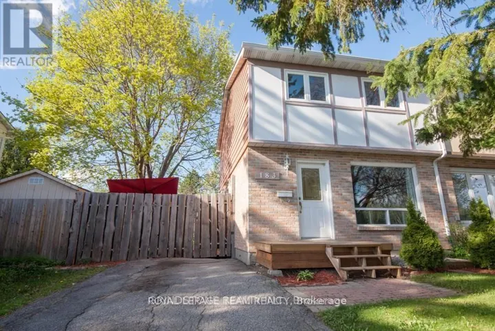 183 MCELROY DRIVE, Ottawa, Ontario K2L1X7