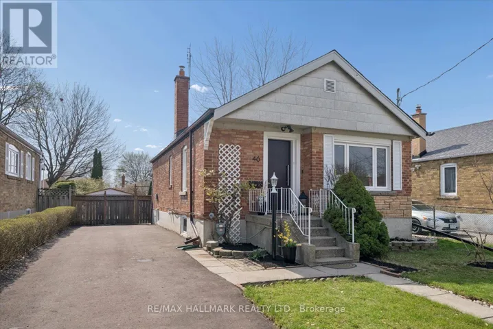 46 MARSH ROAD, Toronto (Clairlea-Birchmount), Ontario M1K1Y9