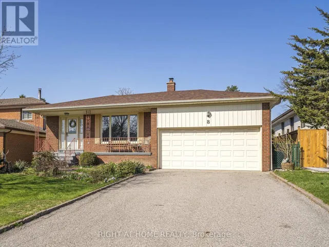 8 MIRA ROAD, Markham (Thornhill), Ontario L3T2H6