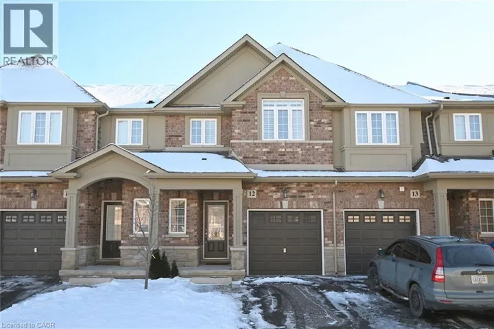 55 MADONNA Drive Unit# 12, Hamilton, Ontario L0R1W0