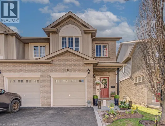 105 PINNACLE Drive Unit# 10, Kitchener, Ontario N2P1B8