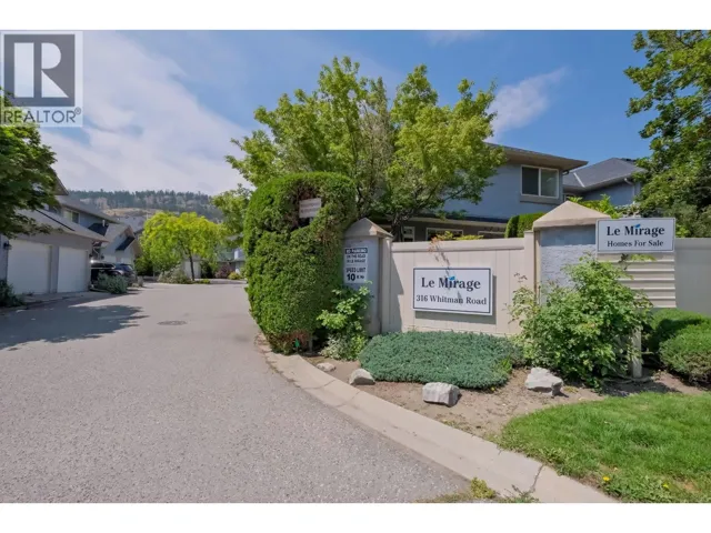 316 Whitman Road Unit# 4, Kelowna, British Columbia V1V1Y9