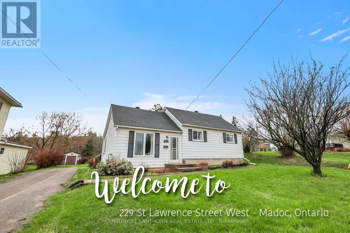 229 ST LAWRENCE STREET W, Centre Hastings, Ontario K0K2K0