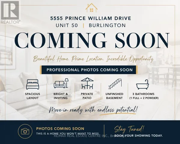 50 - 5555 PRINCE WILLIAM DRIVE, Burlington (Appleby), Ontario L7L6P3