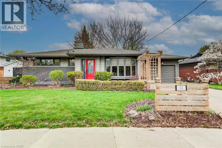 14 GRAYSTONE Avenue, Kitchener, Ontario N2M4T1