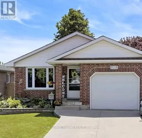 252 JOSSELYN DRIVE, London South (South X), Ontario N6E3S5