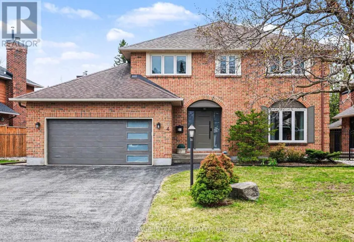 4 PINECONE TRAIL, Ottawa, Ontario K2S1E1