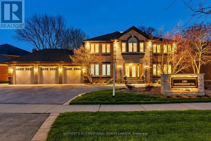 1383 WINTERBERRY DRIVE, Burlington (Tyandaga), Ontario L7P4T6