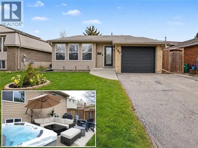 180 SUNSET Boulevard, Cambridge, Ontario N1S4L2